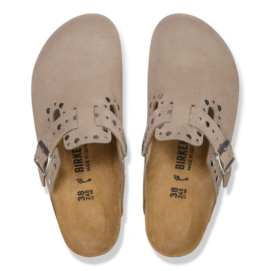 BIRKENSTOCK - Mule BOSTON RIVET - Taupe