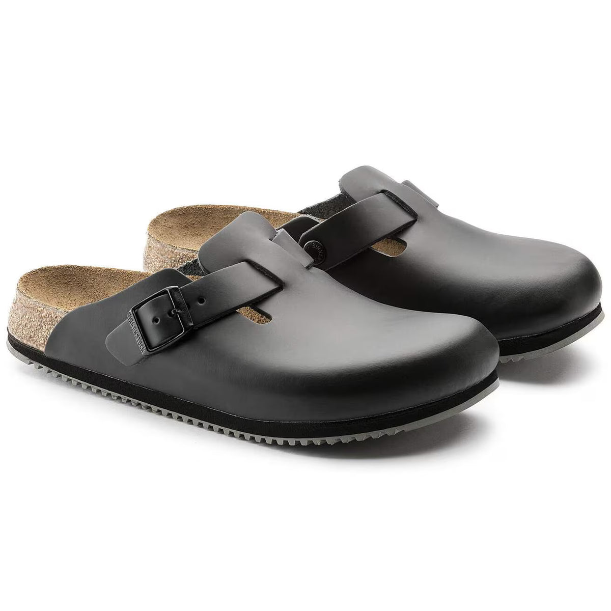 BIRKENSTOCK - Sabots BOSTON GRIP - Noir