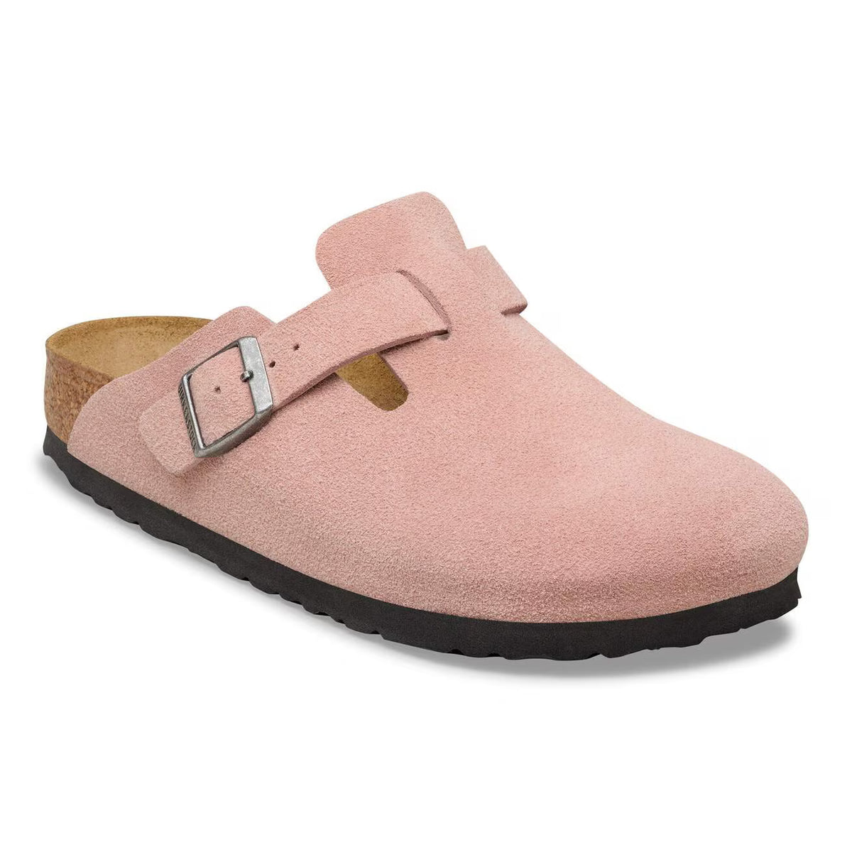 BIRKENSTOCK - Sabots BOSTON - Suédé - Pink clay