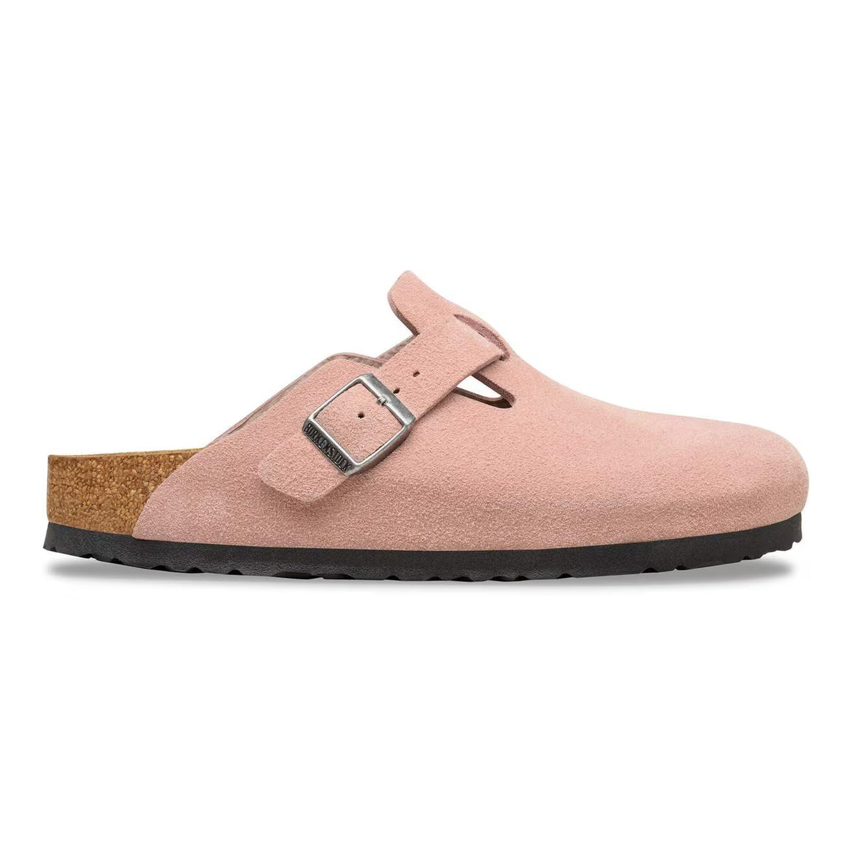 BIRKENSTOCK - Sabots BOSTON - Suédé - Pink clay