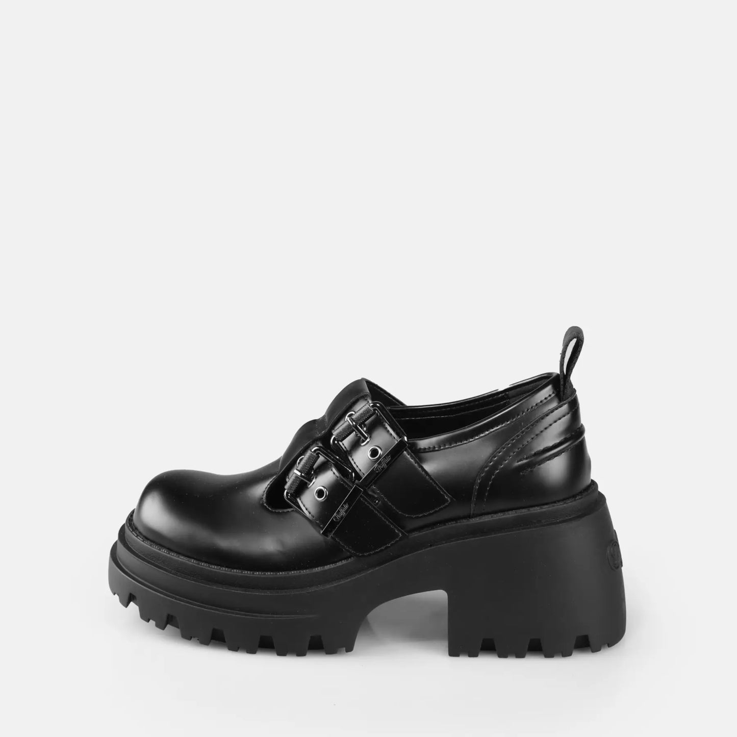 BUFFALO - Mocassins BRAVR JANE DBL - Noir
