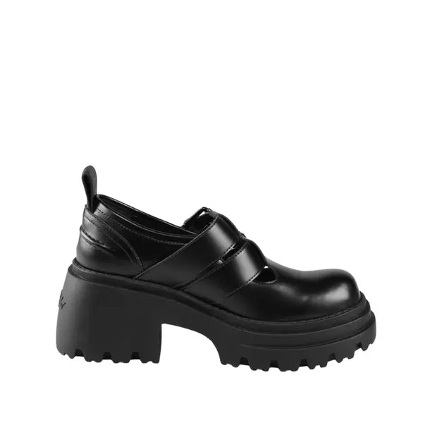 BUFFALO - Mocassins BRAVR JANE DBL - Noir