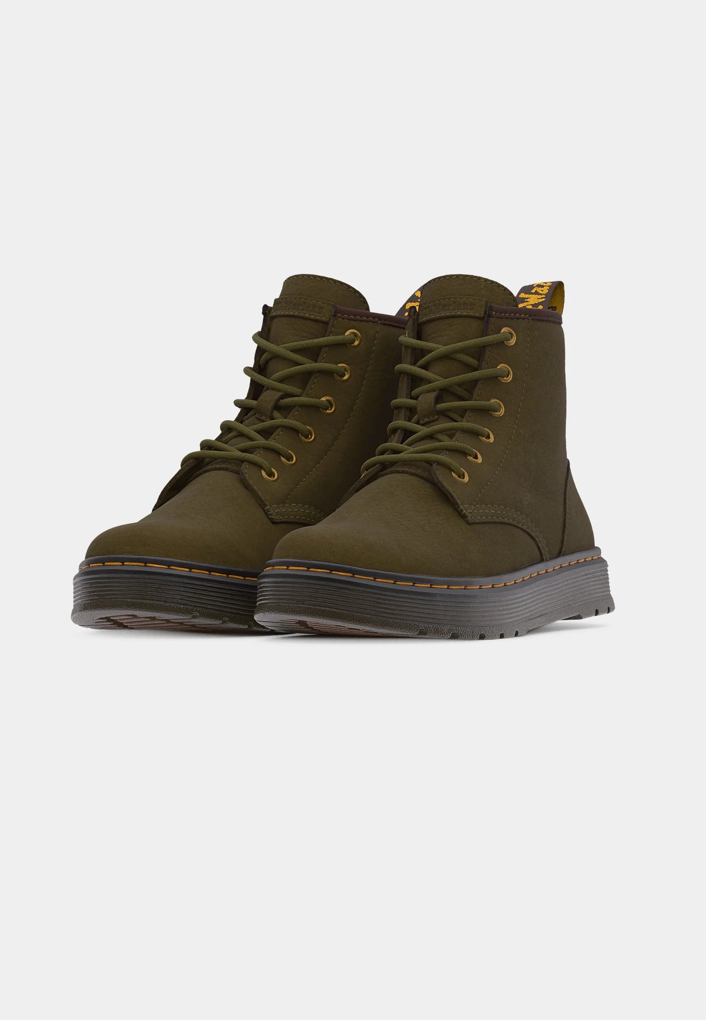 DR. MARTENS - Bottines BROOKLINE CHUKKA - Olive