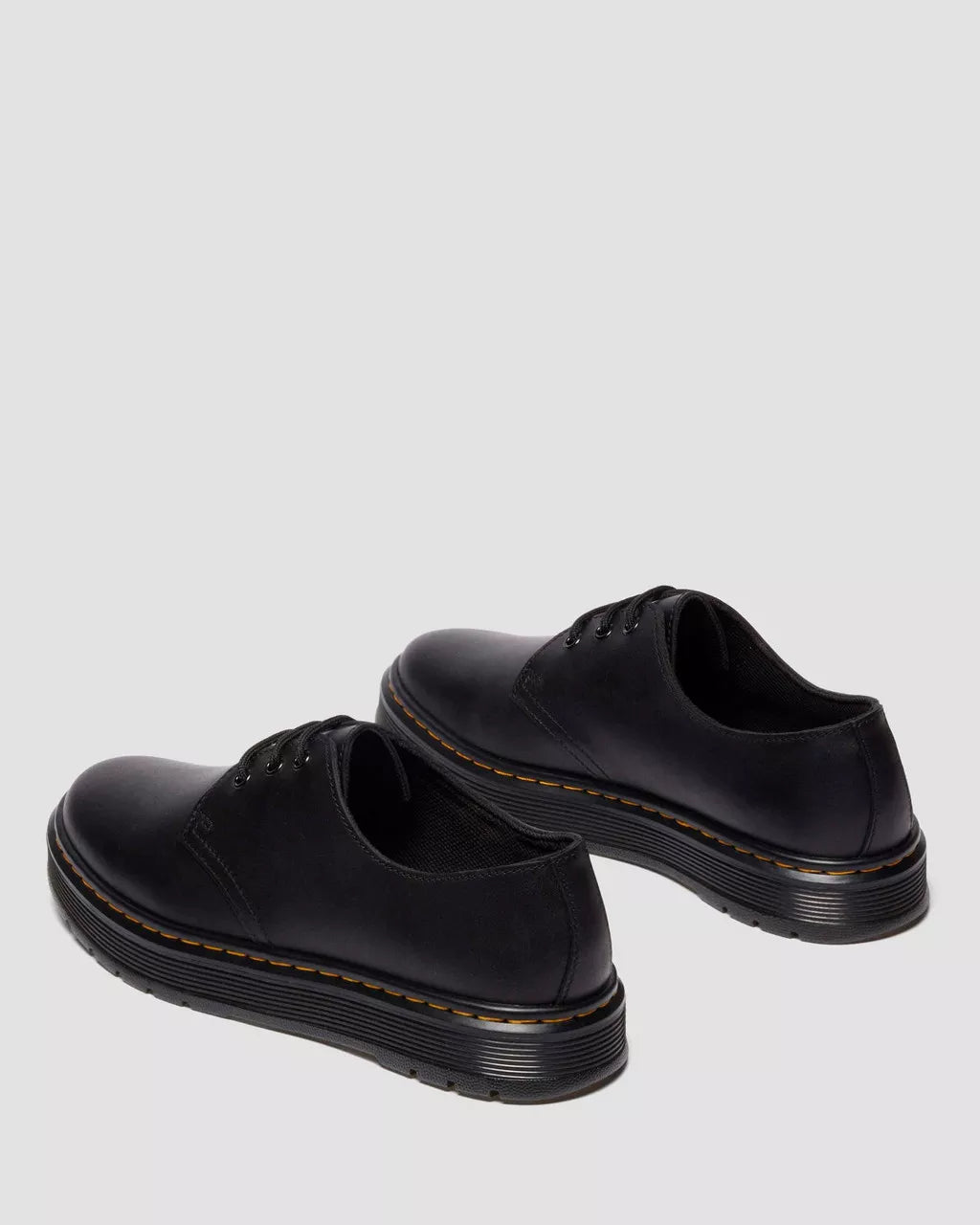 DR. MARTENS - Chaussures à lacets BROOKLINE LO - Noir