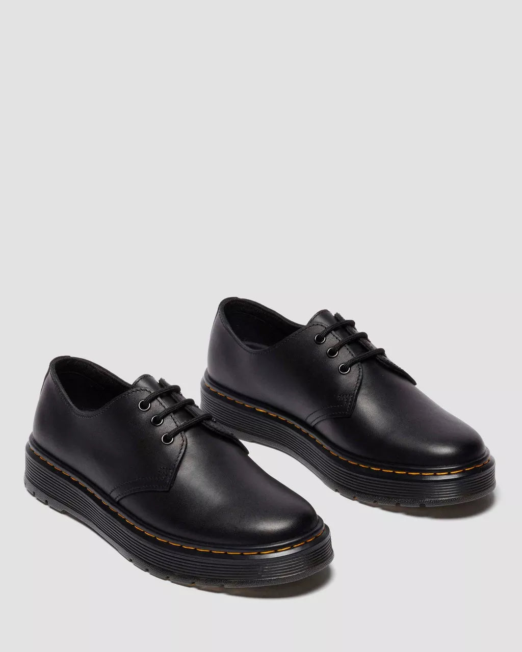 DR. MARTENS - Chaussures à lacets BROOKLINE LO - Noir