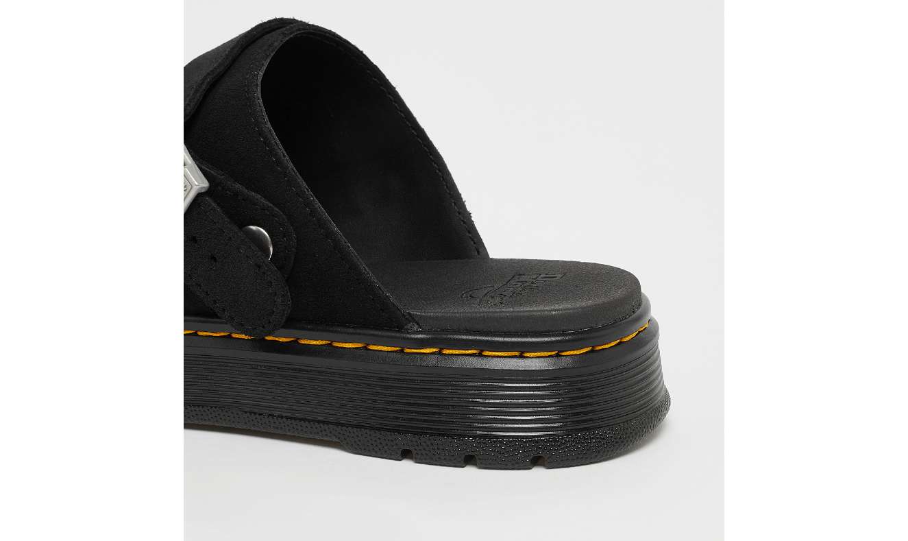 DR. MARTENS - Mule BROOKLINE - Nubuck - Noir