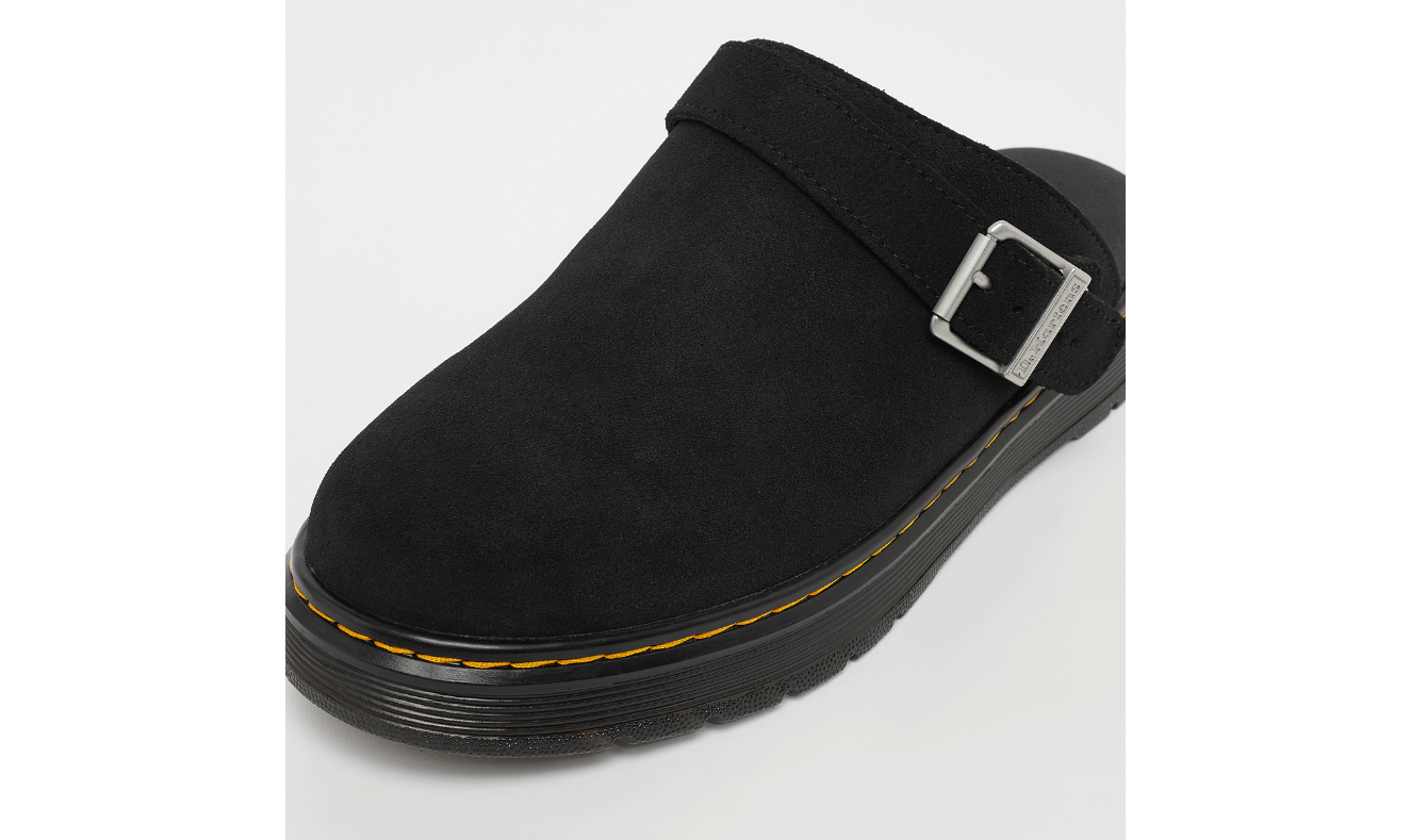 DR. MARTENS - Mule BROOKLINE - Nubuck - Noir