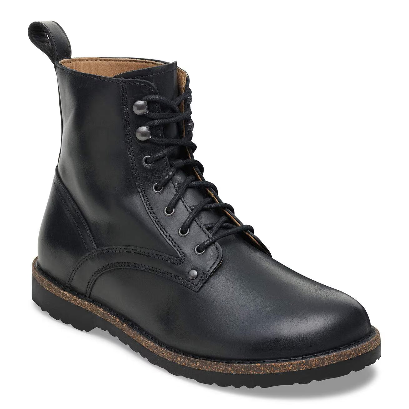 BIRKENSTOCK - Boots BRYSON - Cuir naturel - Noir