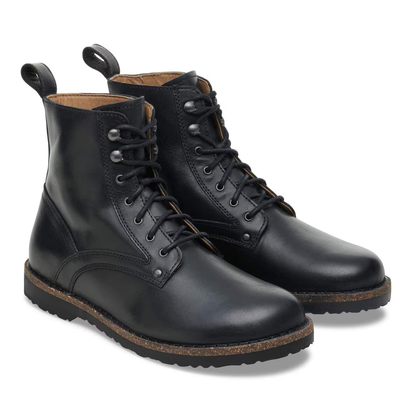 BIRKENSTOCK - Boots BRYSON - Cuir naturel - Noir