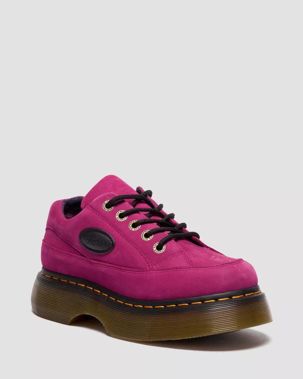 DR. MARTENS - Baskets BUZZ 5I - Nubuck - Fuschia
