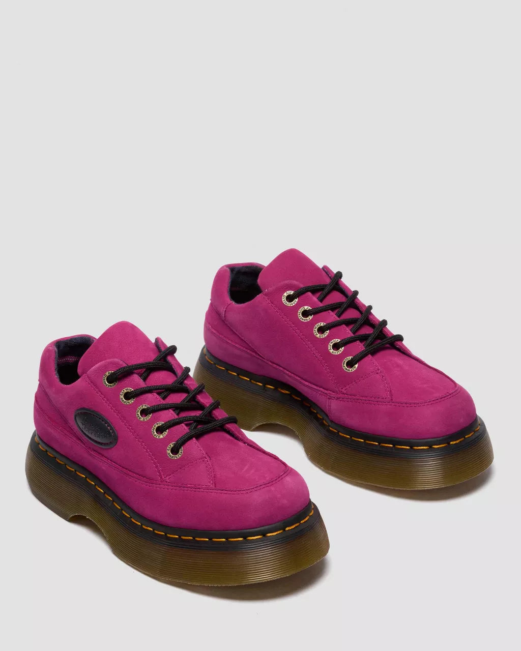 DR. MARTENS - Baskets BUZZ 5I - Nubuck - Fuschia