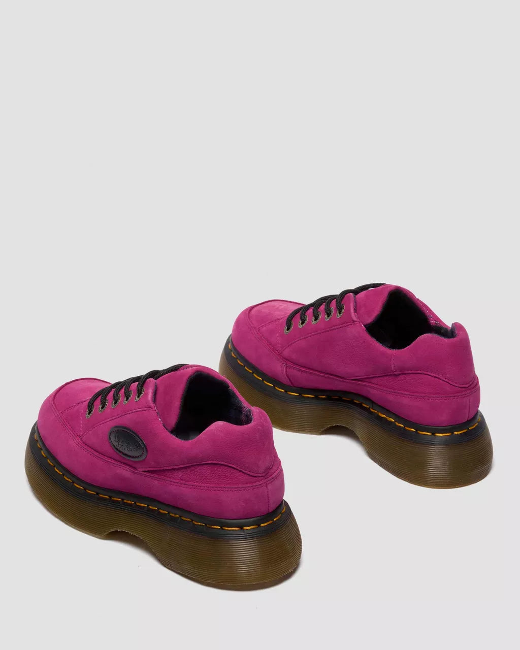 DR. MARTENS - Baskets BUZZ 5I - Nubuck - Fuschia