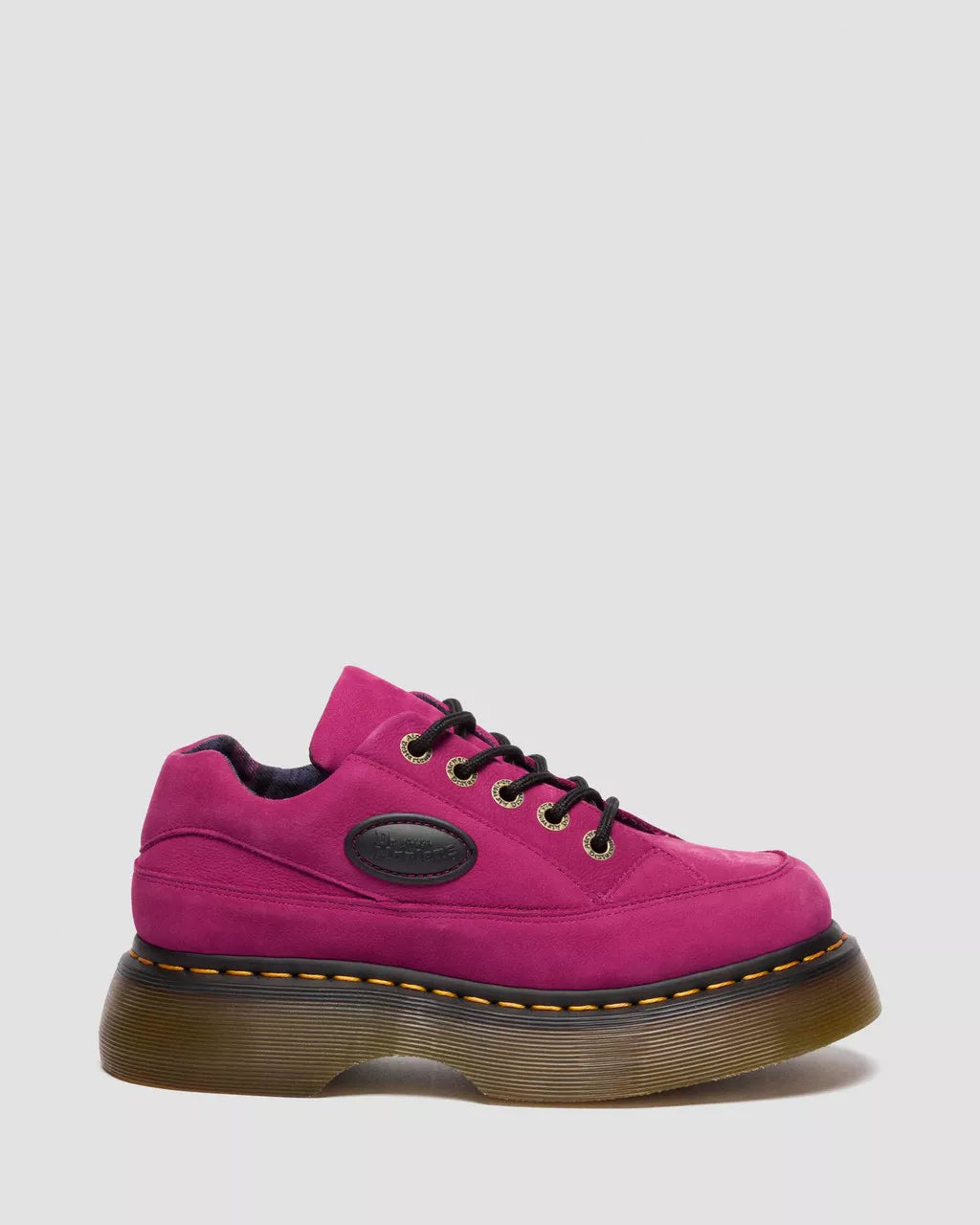 DR. MARTENS - Baskets BUZZ 5I - Nubuck - Fuschia