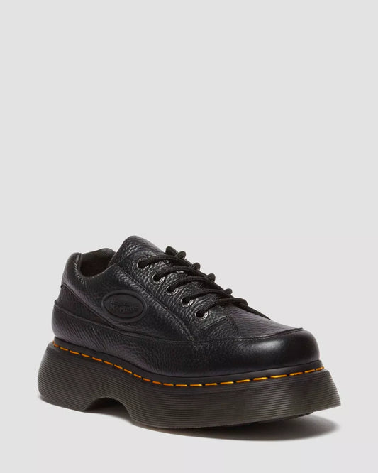 DR. MARTENS - Baskets BUZZ 5I - Cuir NAPPA - Noir