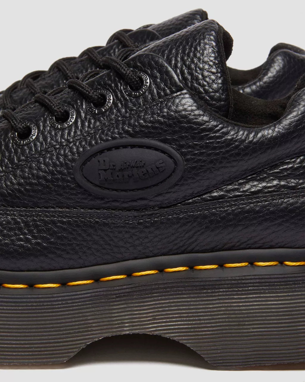 DR. MARTENS - Baskets BUZZ 5I - Cuir NAPPA - Noir