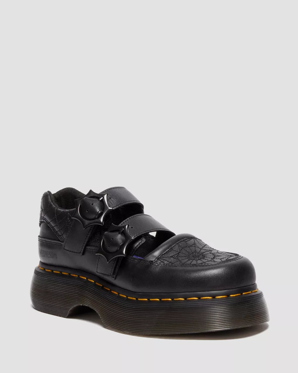 DR. MARTENS - Babies BUZZ Mercredi Adams - Noir