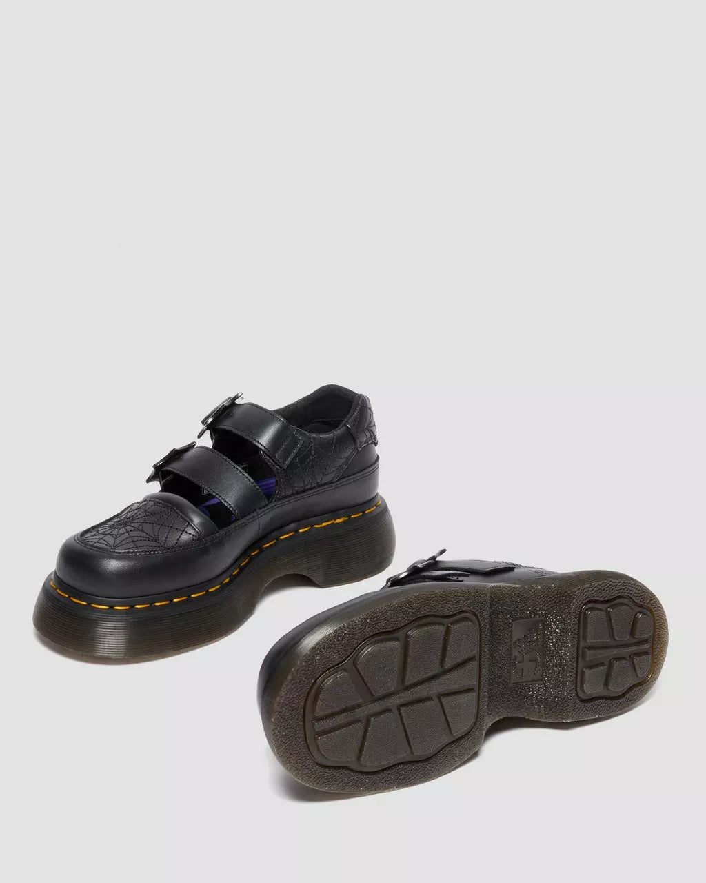 DR. MARTENS - Babies BUZZ Mercredi Adams - Noir