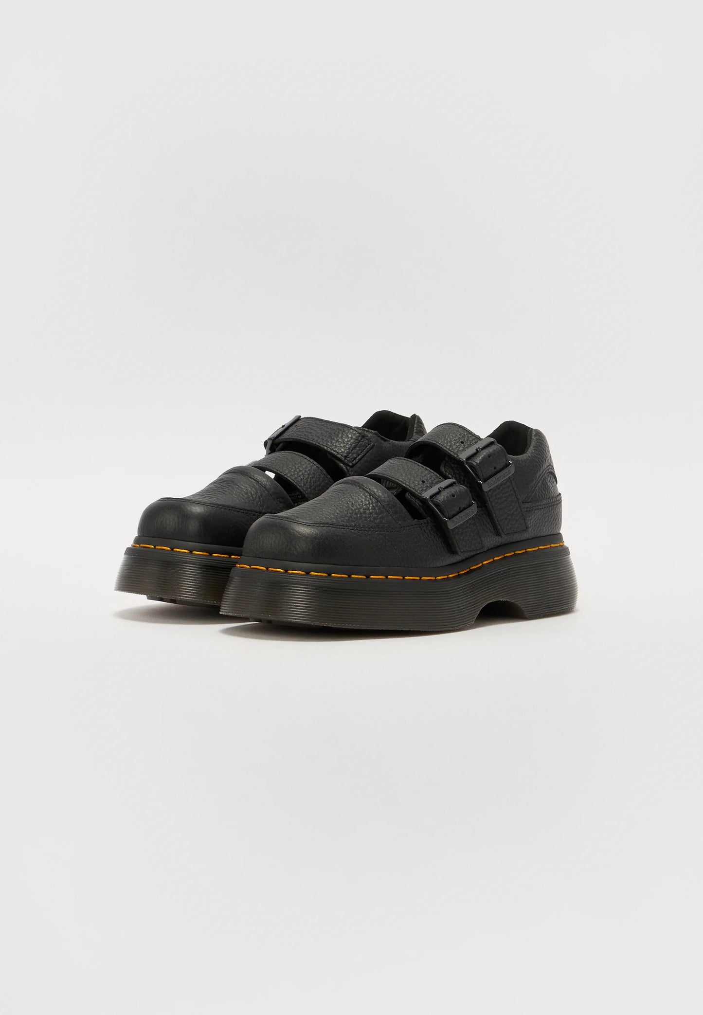 DR. MARTENS - Babies BUZZ MJ - Cuir - Noir