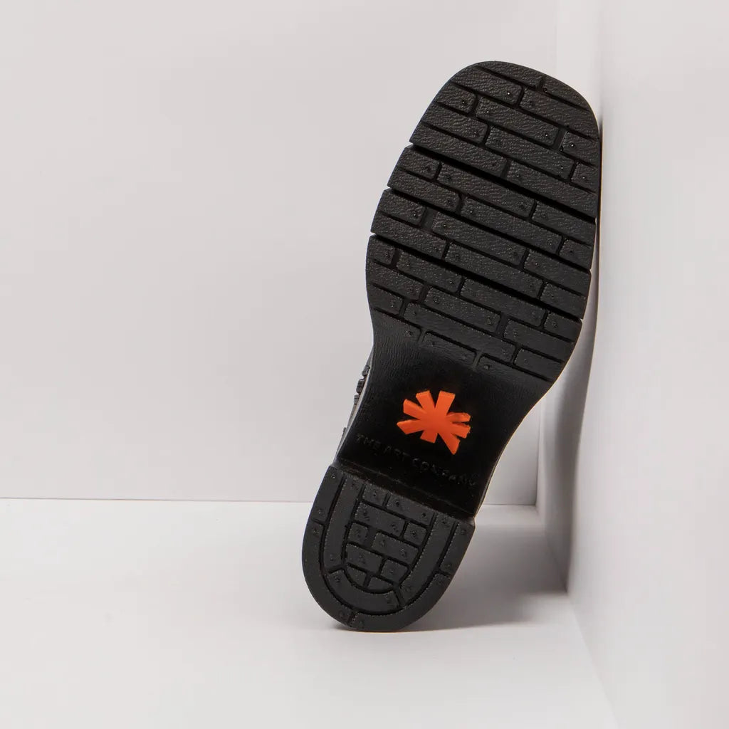 ART COMPANY - Bottine Berna - Cuir - Noir