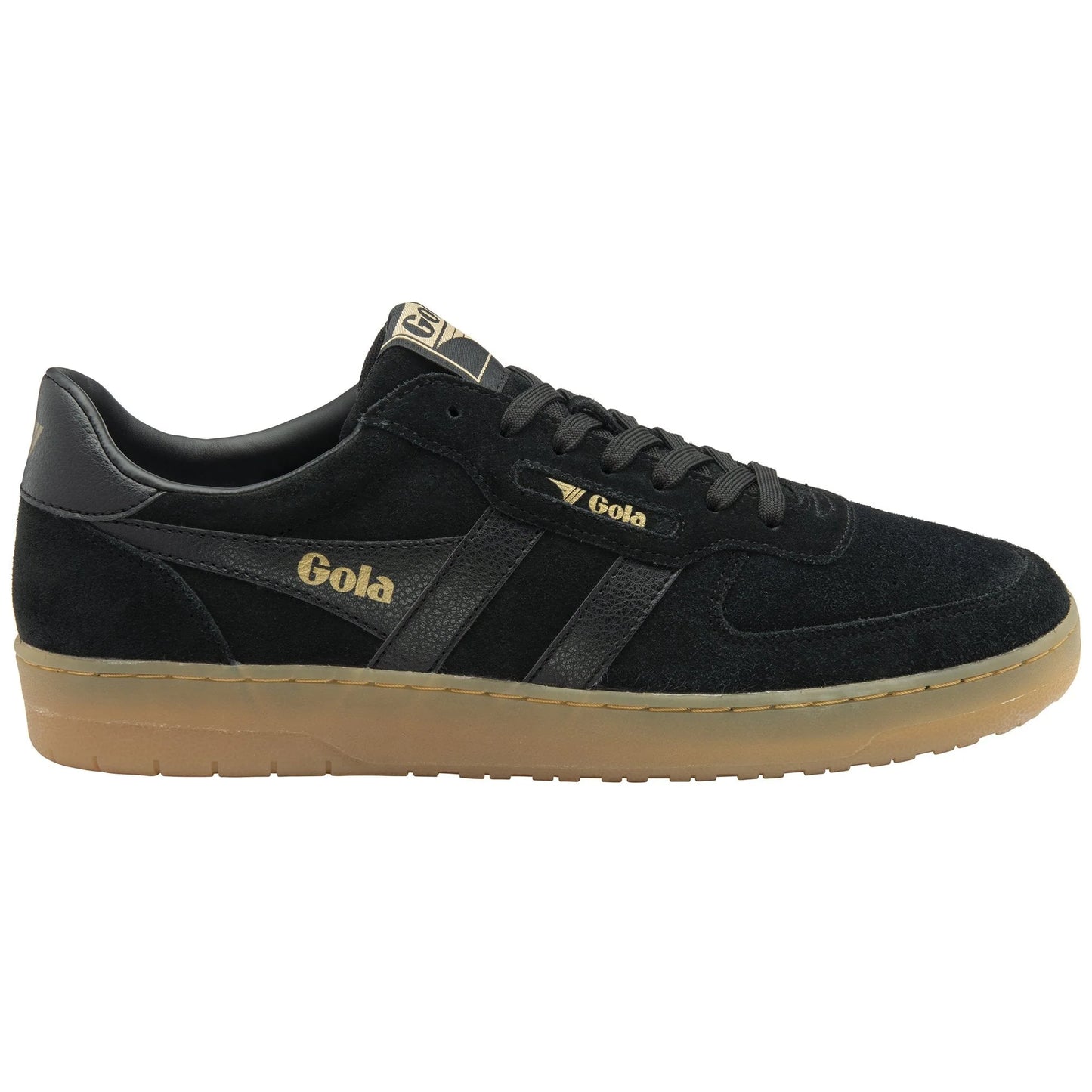 GOLA - Basket HAWK - Daim - Black/Gum