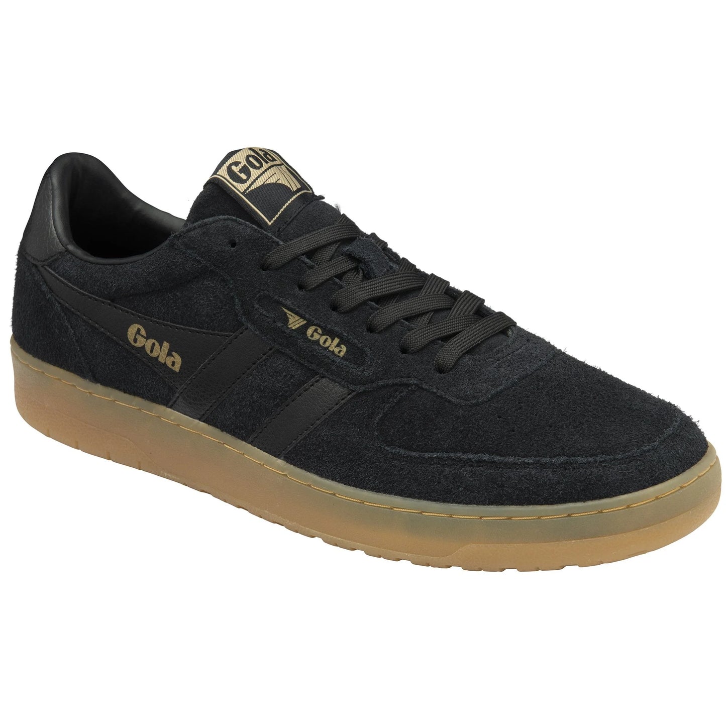 GOLA - Basket HAWK - Daim - Black/Gum