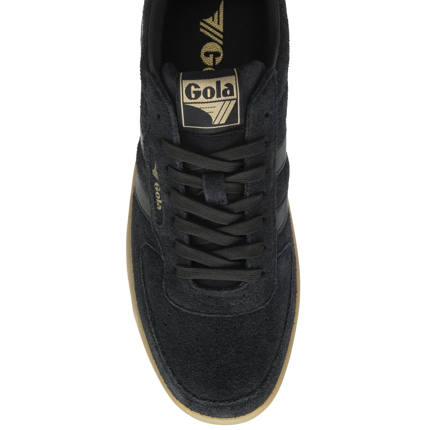 GOLA - Basket HAWK - Daim - Black/Gum