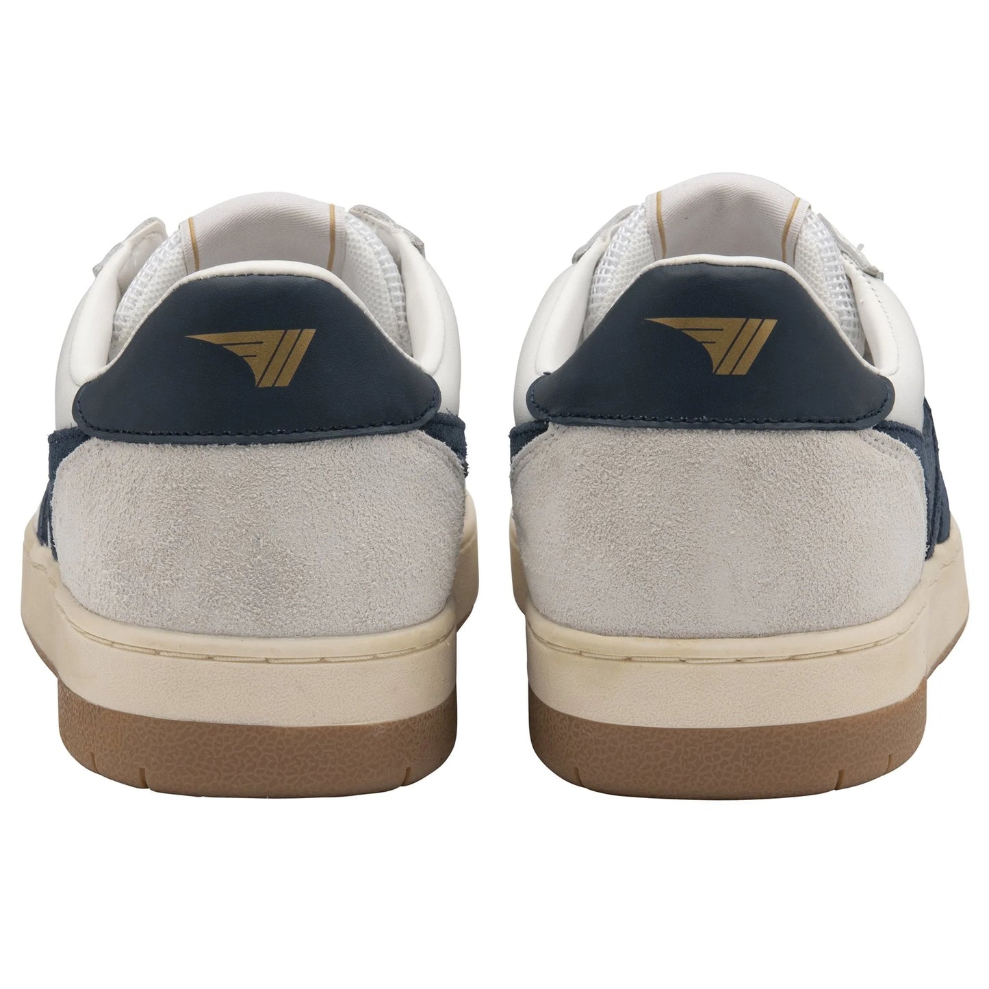 GOLA - Basket HAWK - Cuir - Blanc/Marine