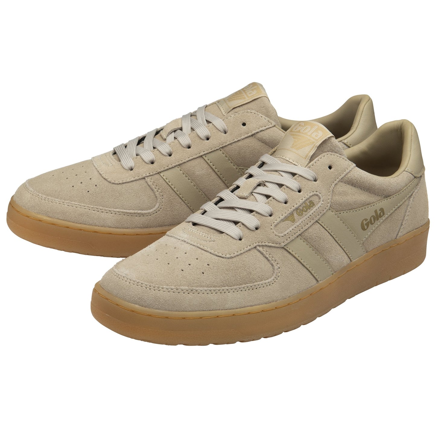 GOLA - Basket HAWK - Daim - Bone/Gum