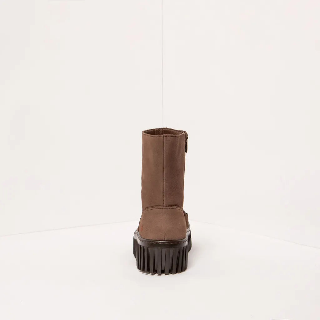 ART COMPANY - Bottine Brighton - Nubuck - Marron