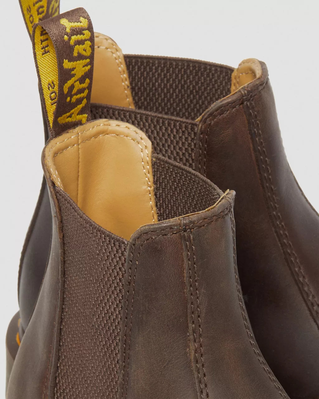 DR. MARTENS - Boots CHELSEA Gaucho - Marron