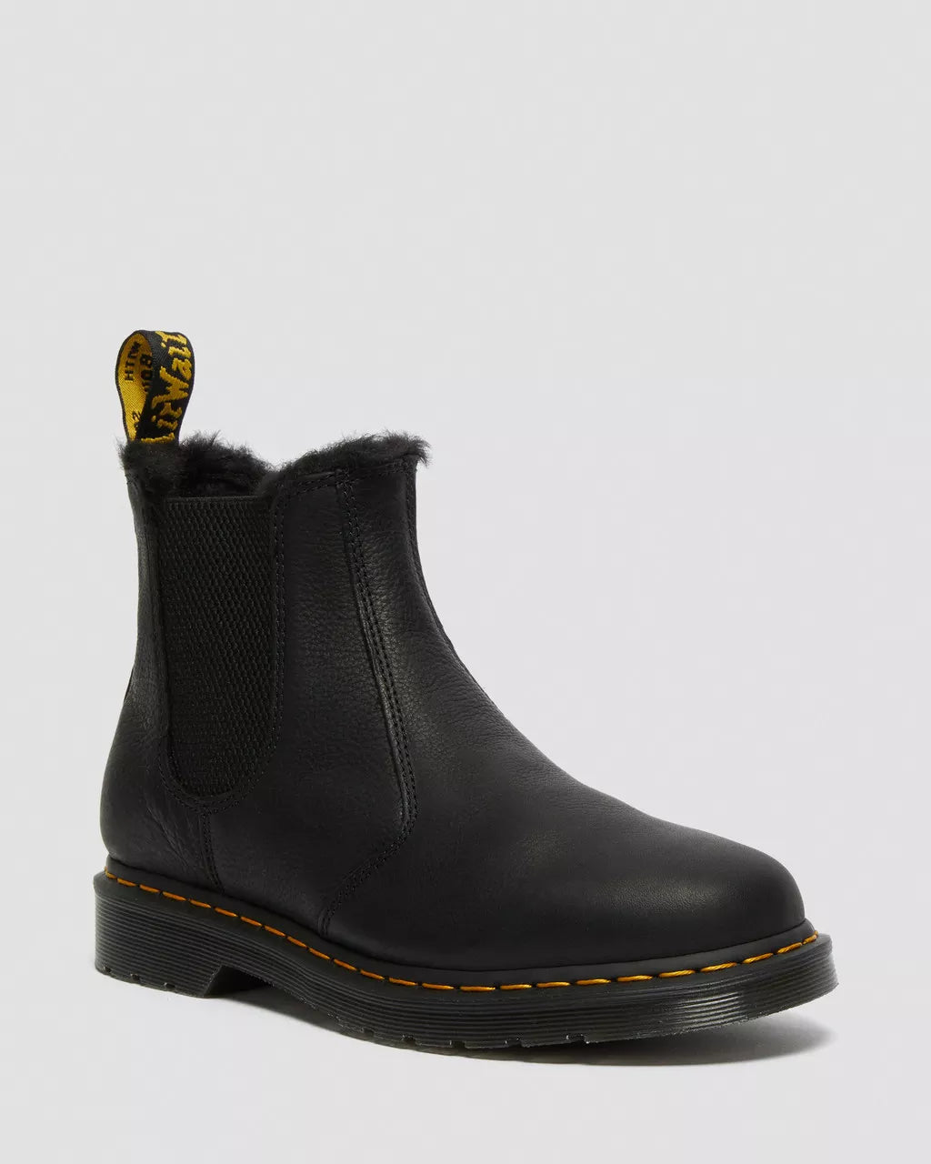 DR. MARTENS - Boots CHELSEA FL AMBASSADOR - Cuir - Noir