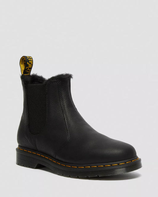 DR. MARTENS - Boots CHELSEA FL AMBASSADOR - Cuir - Noir