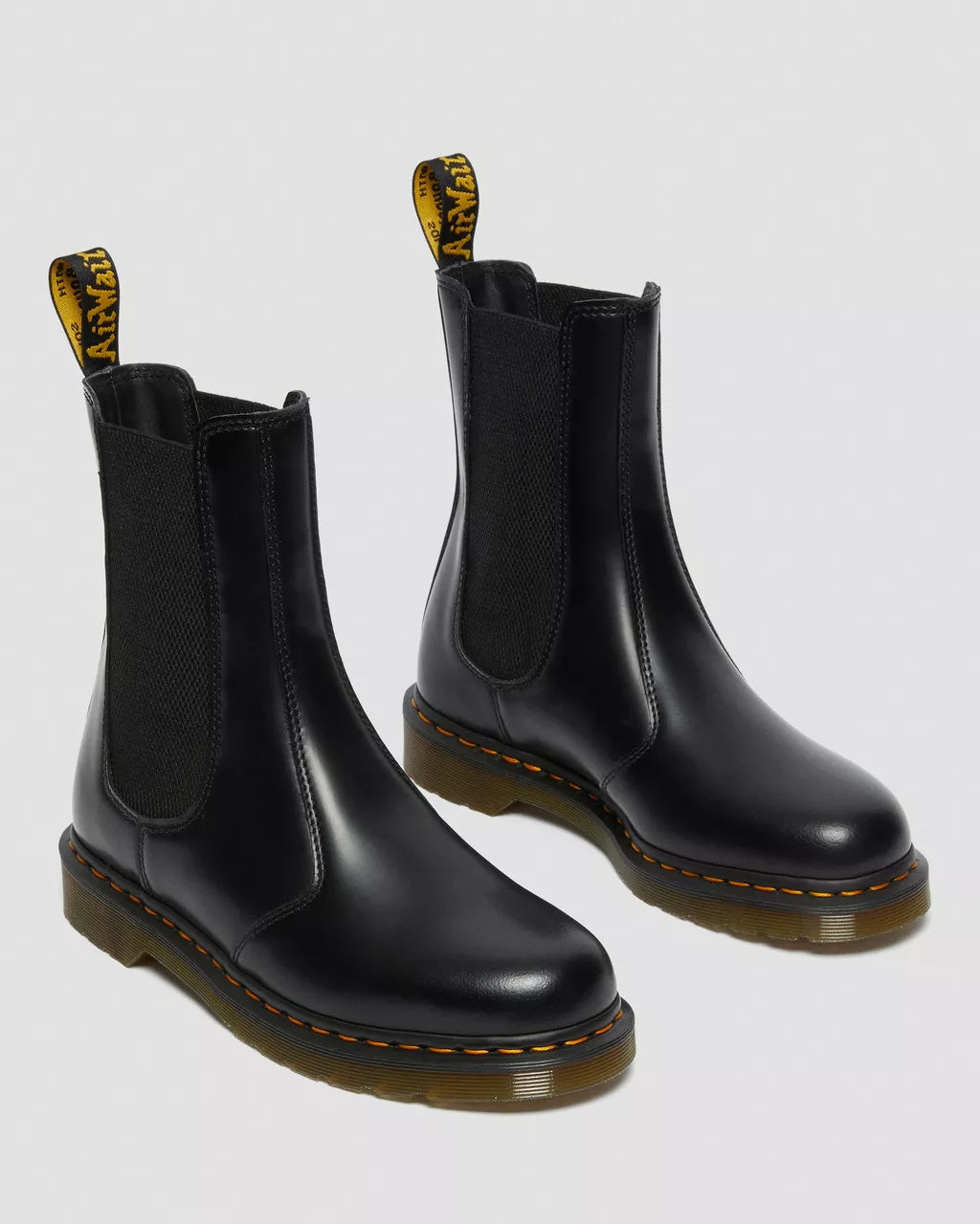 DR. MARTENS - Boots CHELSEA HI - Cuir smooth - Noir