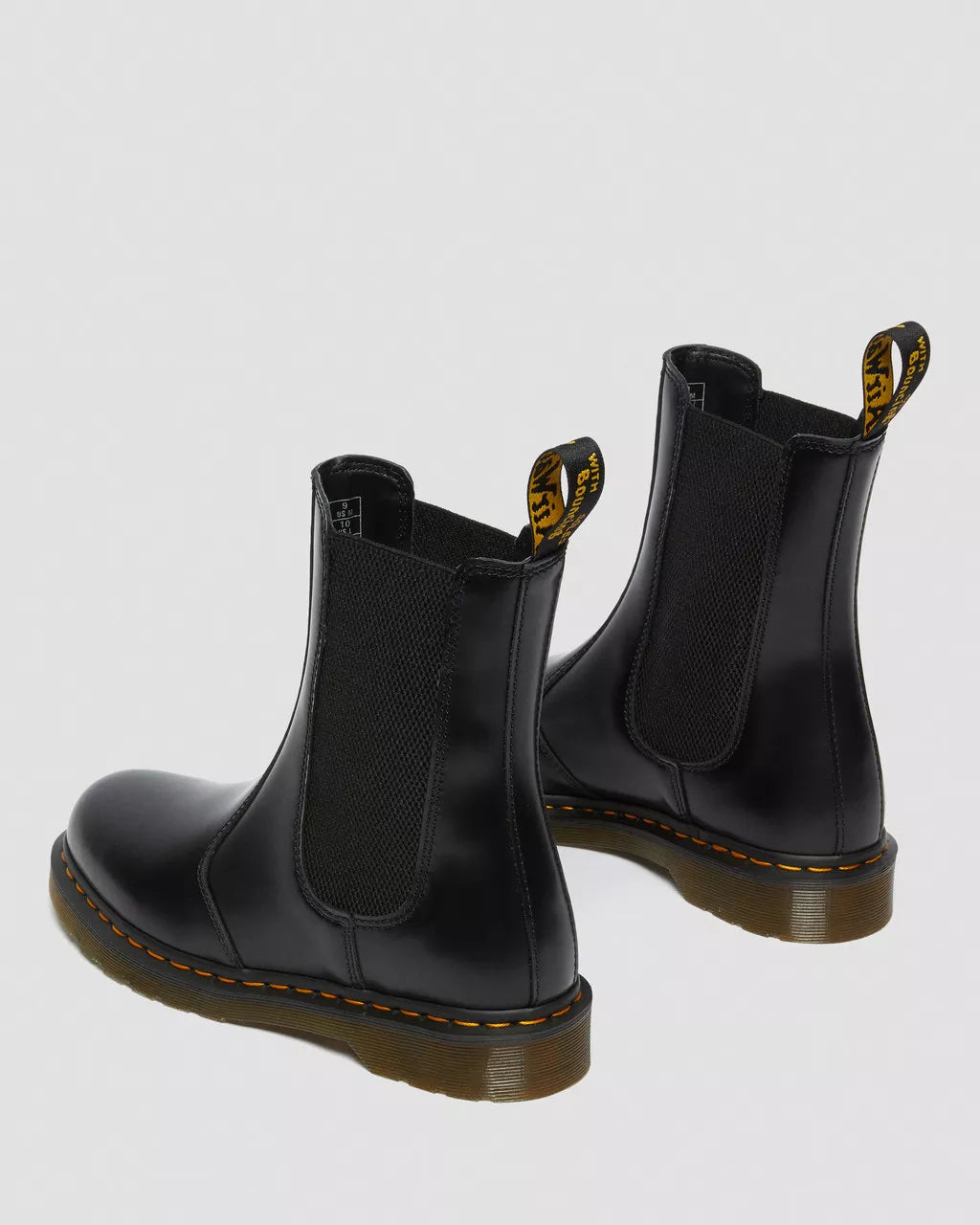 DR. MARTENS - Boots CHELSEA HI - Cuir smooth - Noir