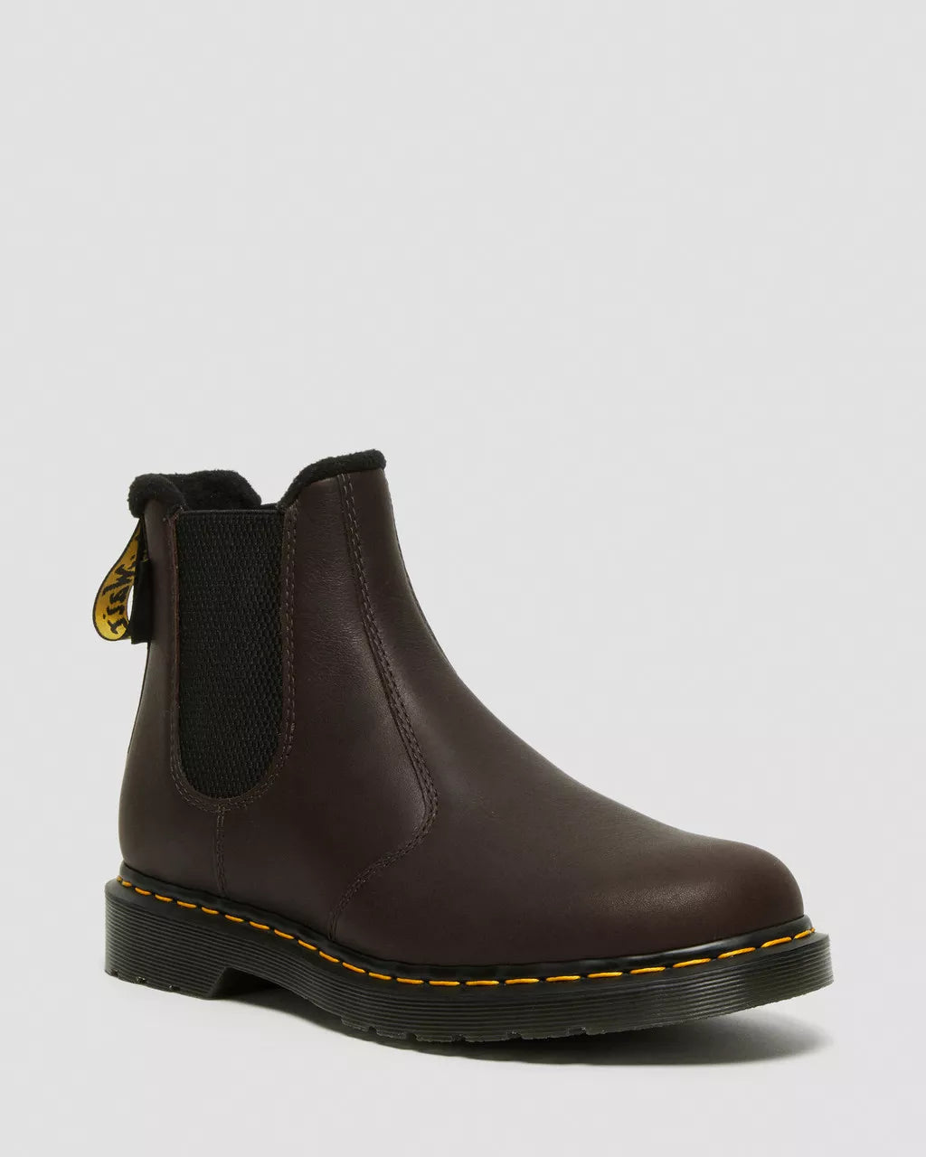 DR. MARTENS - Boots CHELSEA VALOR WP - Marron foncé