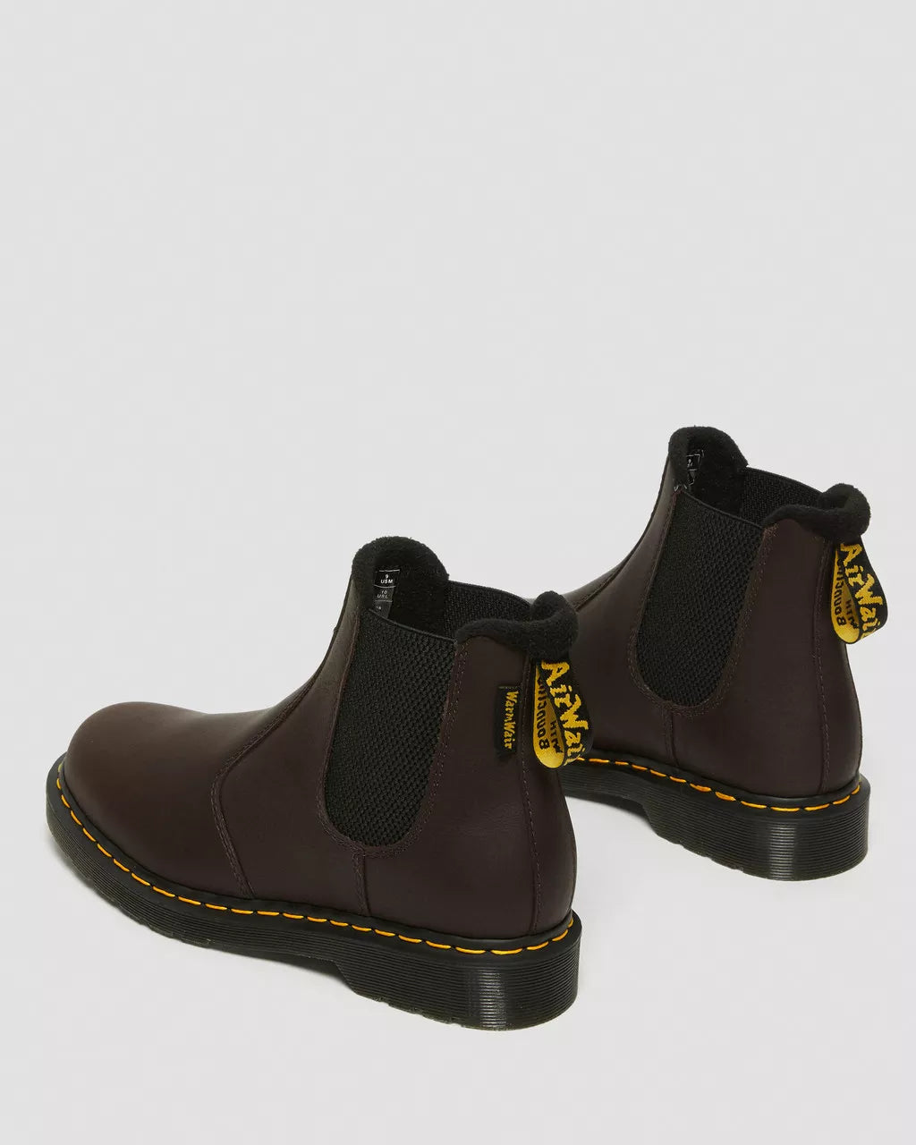 DR. MARTENS - Boots CHELSEA VALOR WP - Marron foncé
