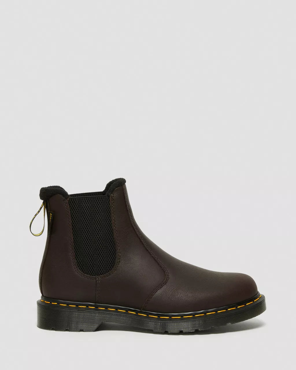 DR. MARTENS - Boots CHELSEA VALOR WP - Marron foncé