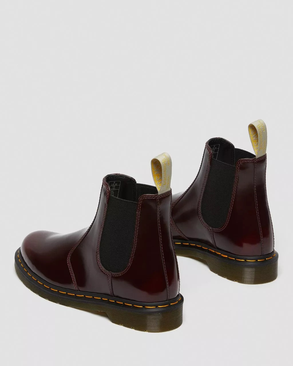 DR. MARTENS - Boots CHELSEA VEGAN - Rouge cerise