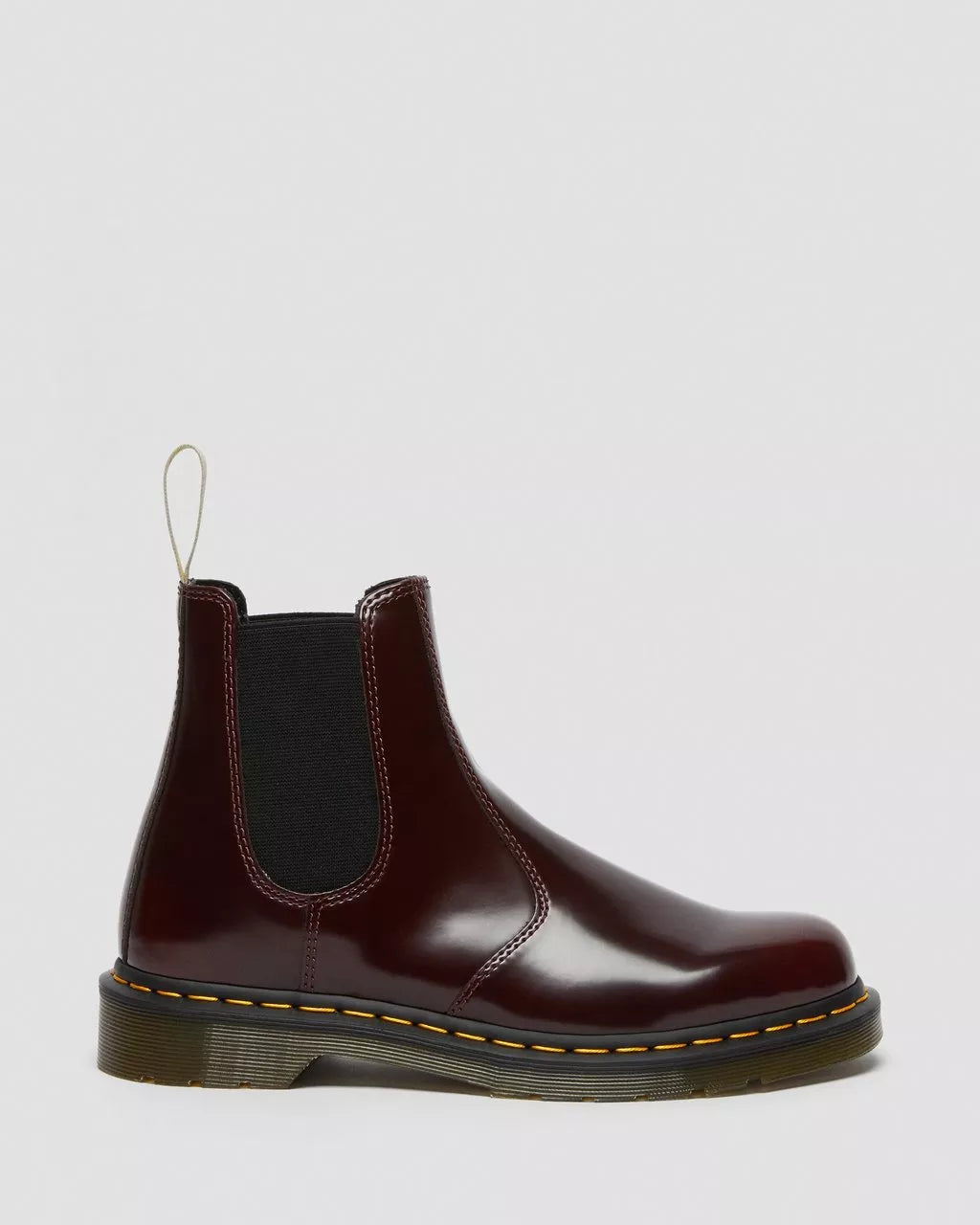 DR. MARTENS - Boots CHELSEA VEGAN - Rouge cerise