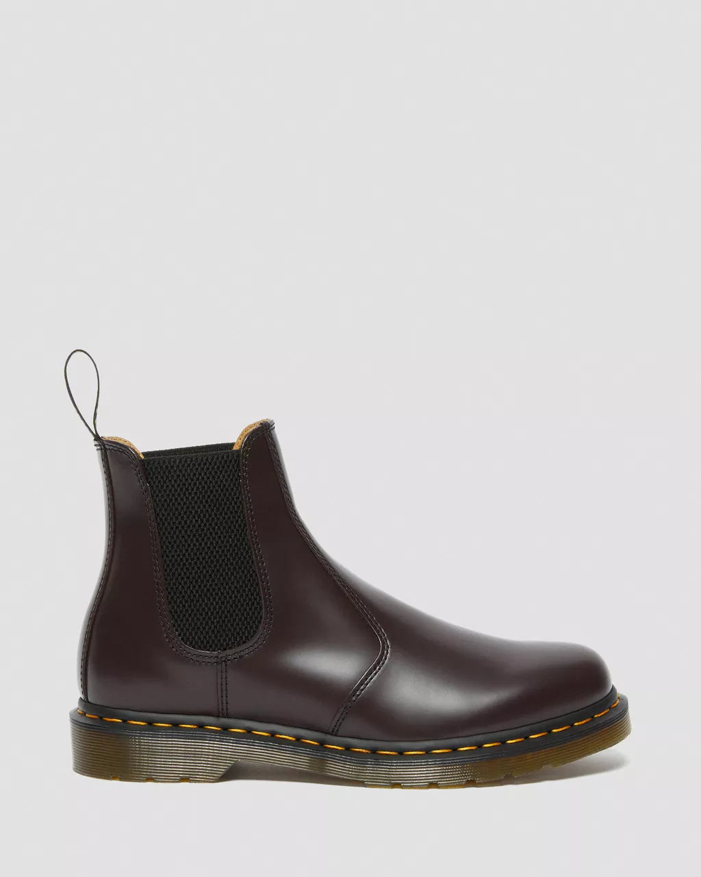 DR. MARTENS - Bottines CHELSEA - Cuir - Bordeaux