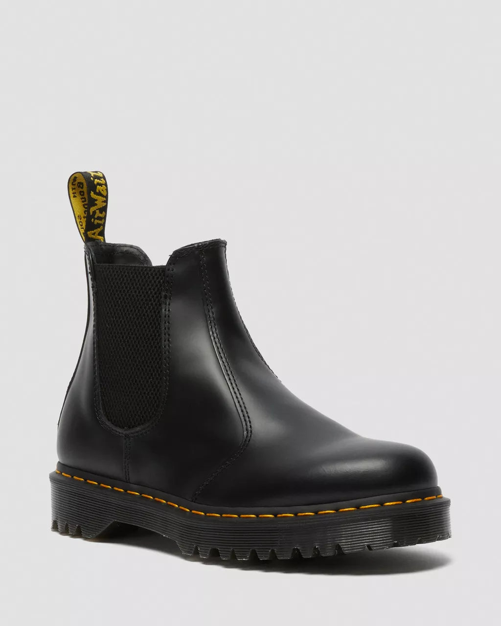 DR. MARTENS - Boots CHELSEA - Cuir smooth - Noir