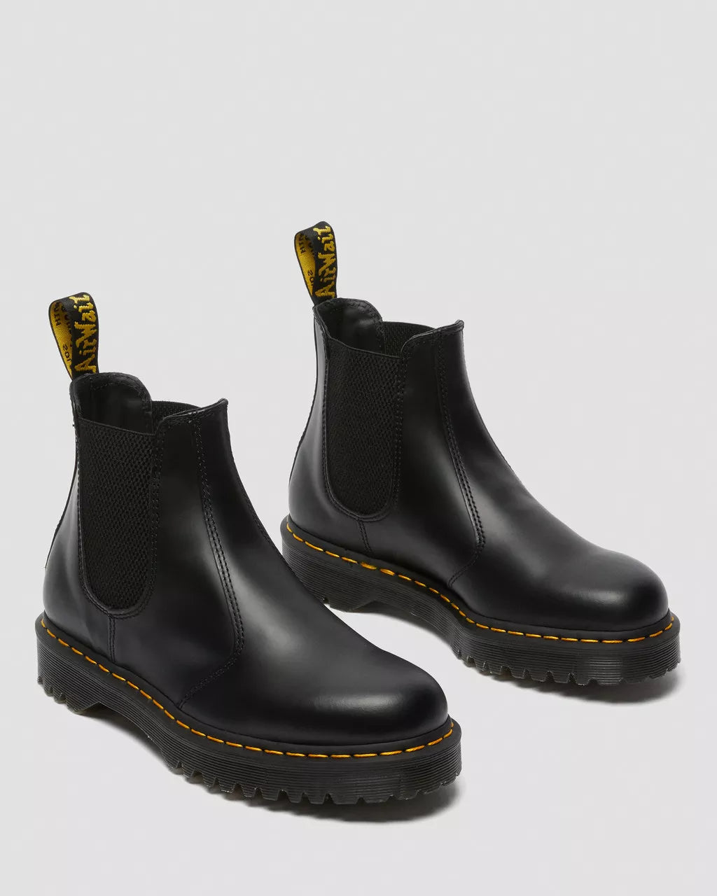DR. MARTENS - Boots CHELSEA - Cuir smooth - Noir
