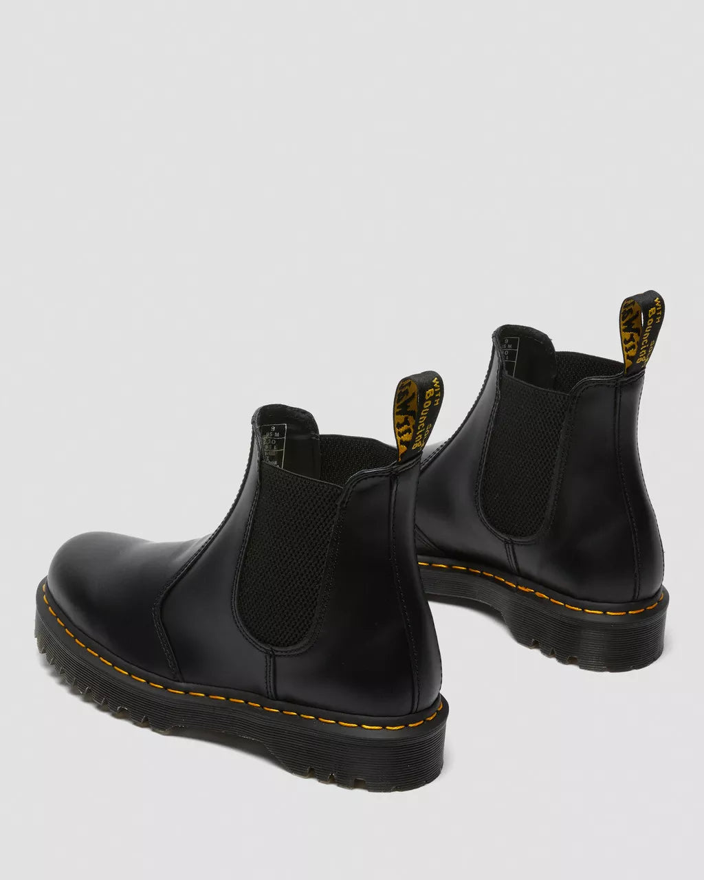 DR. MARTENS - Boots CHELSEA - Cuir smooth - Noir