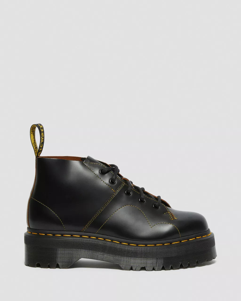 DR. MARTENS - Chaussures à lacets CHURCH QUAD - Noir