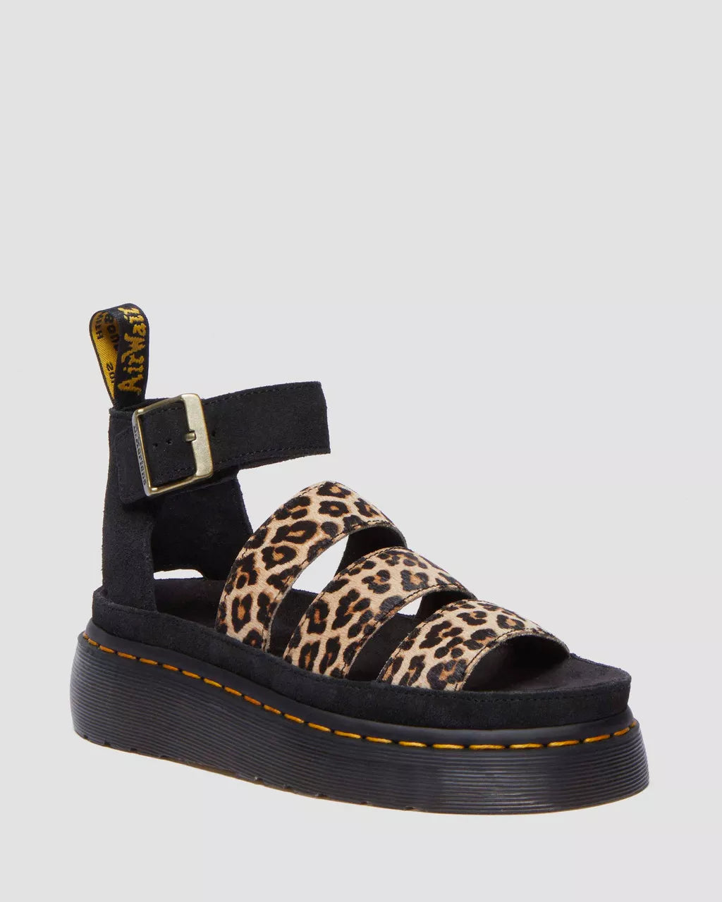 DR. MARTENS - Sandales CLARISSA II QUAD - Léopard