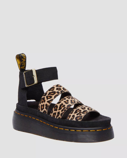 DR. MARTENS - Sandales CLARISSA II QUAD - Léopard