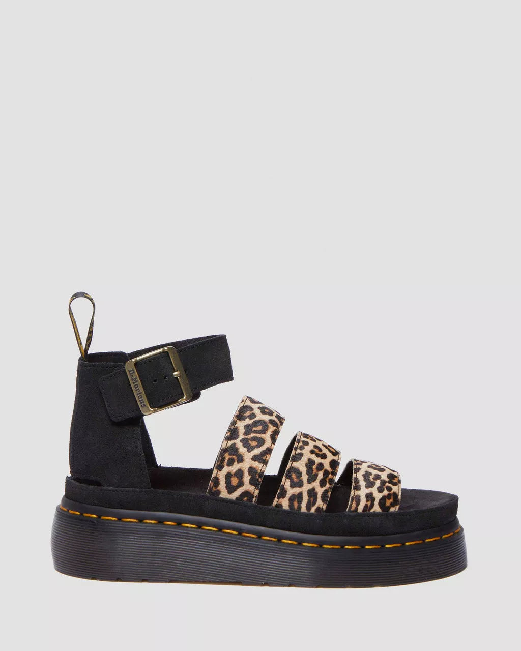DR. MARTENS - Sandales CLARISSA II QUAD - Léopard