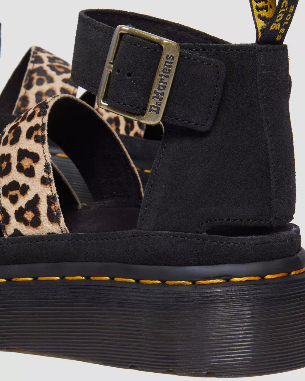 DR. MARTENS - Sandales CLARISSA II QUAD - Léopard
