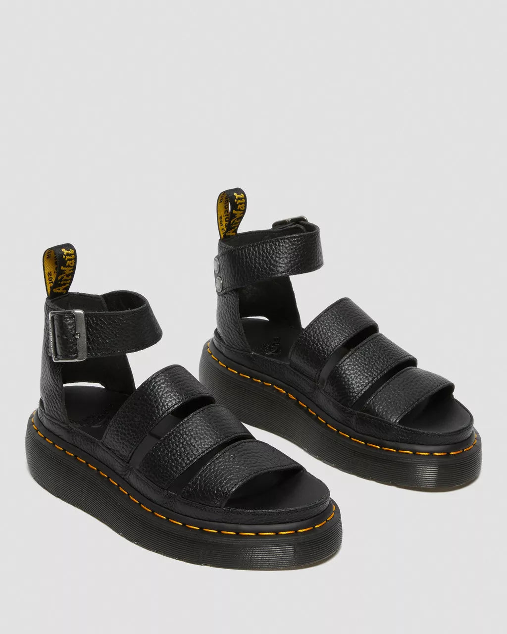 DR. MARTENS - Sandales CLARISSA II QUAD - Noir