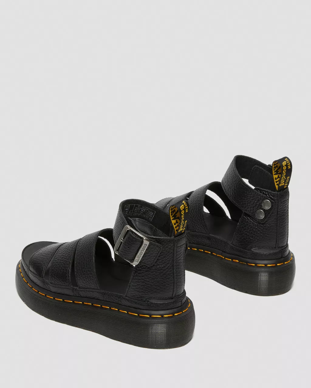 DR. MARTENS - Sandales CLARISSA II QUAD - Noir